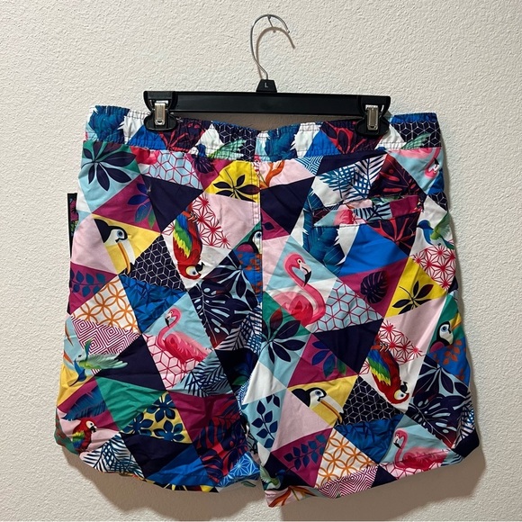 NWT Surf Society Mens Swim Trunks Size L UV Protection Moisture Wicking Vacation - Picture 3 of 7